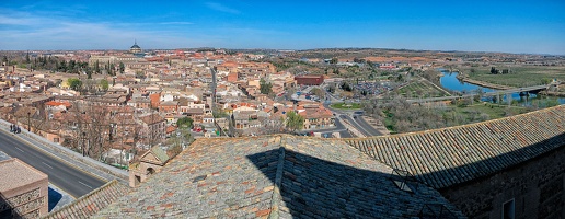 Panorámica de Toledo desde Zocodover
